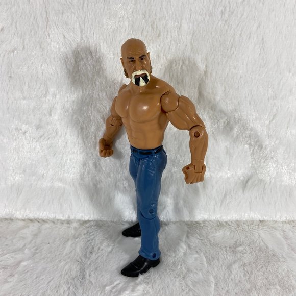 Jakks Classic Series Limited Edition WWE Superstar Billy GRAHAM 7" Blue Jeans - Picture 10 of 10